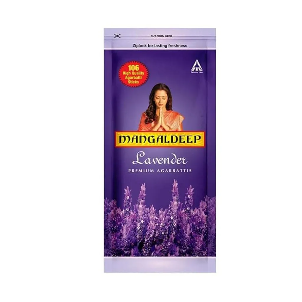 Mangaldeep Refresh Lavender Agarbatti