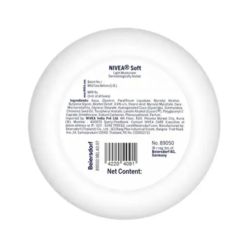 Nivea Soft Moisturizer Cream 1