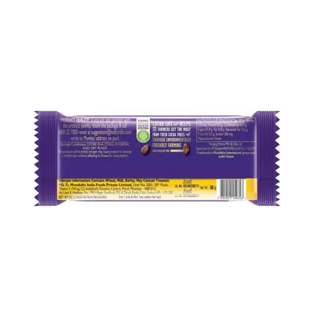 Cadbury Dairy Milk Crackle Chocolate Bar 1