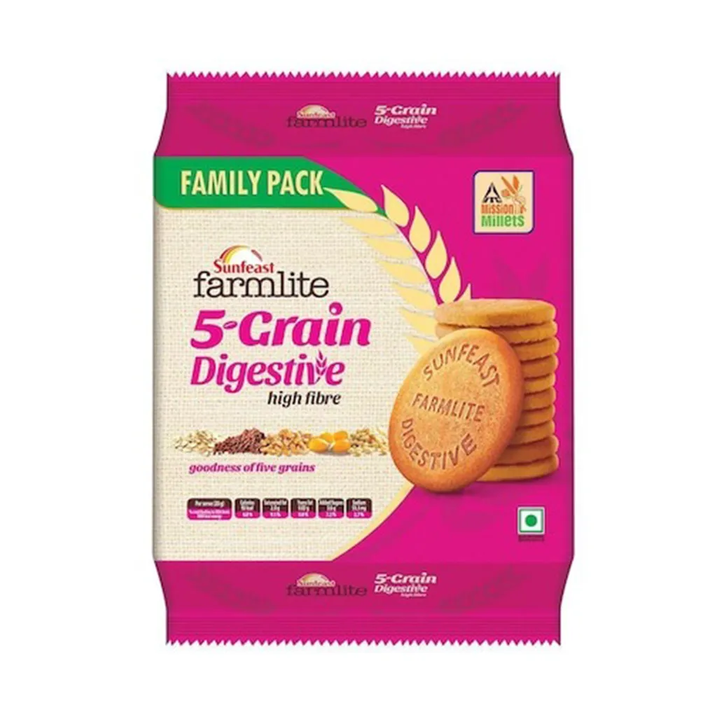 Sunfeast Farmlite 5 Grain Family Pack Biscuits