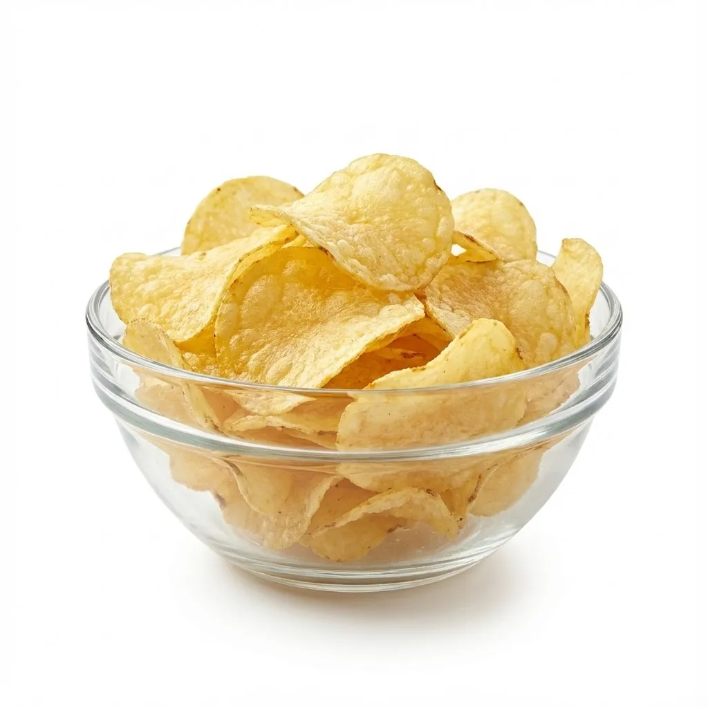 Tasty Potato Chips Salt