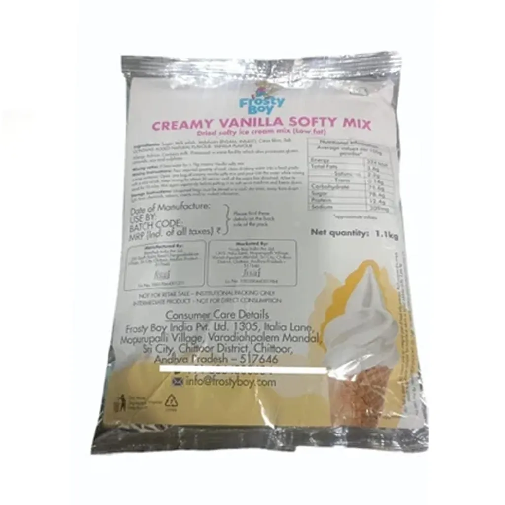 Frosty Boy Sweet Creamy Vanilla Softy Mix