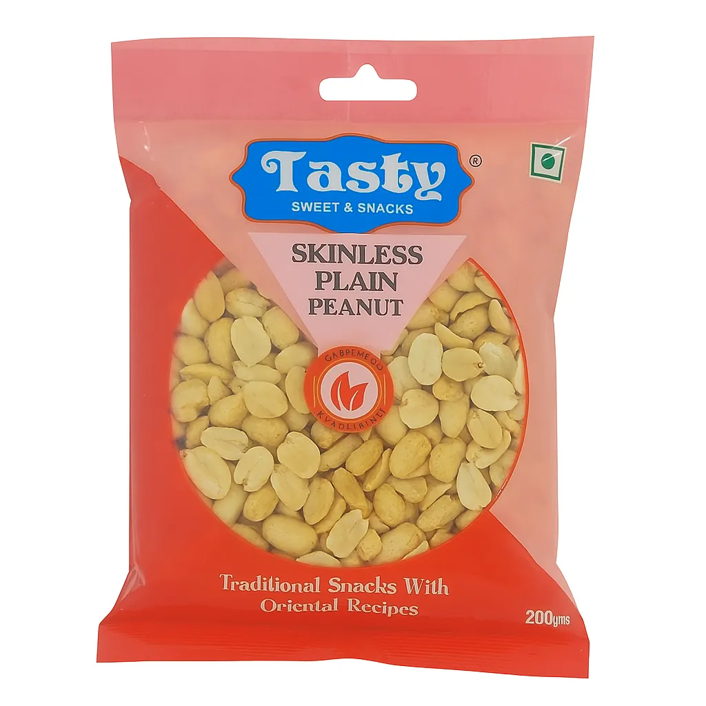 Tasty Skinless Peanut Plain