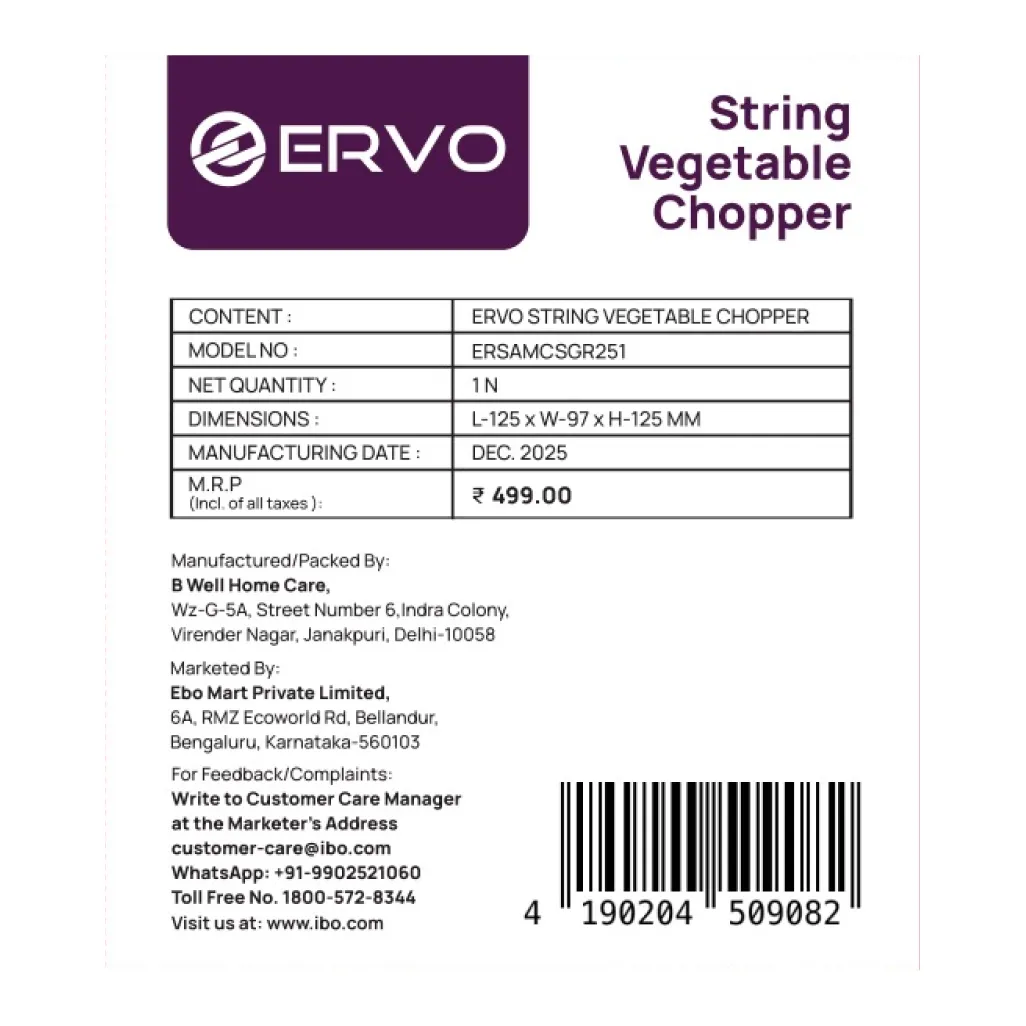 Ervo Manual String Chopper 1