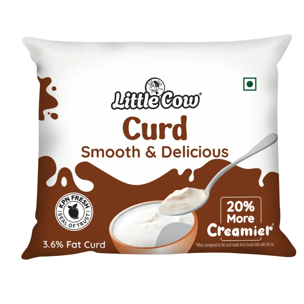 KPN Fresh Thick & Creamy Fresh Curd Pouch