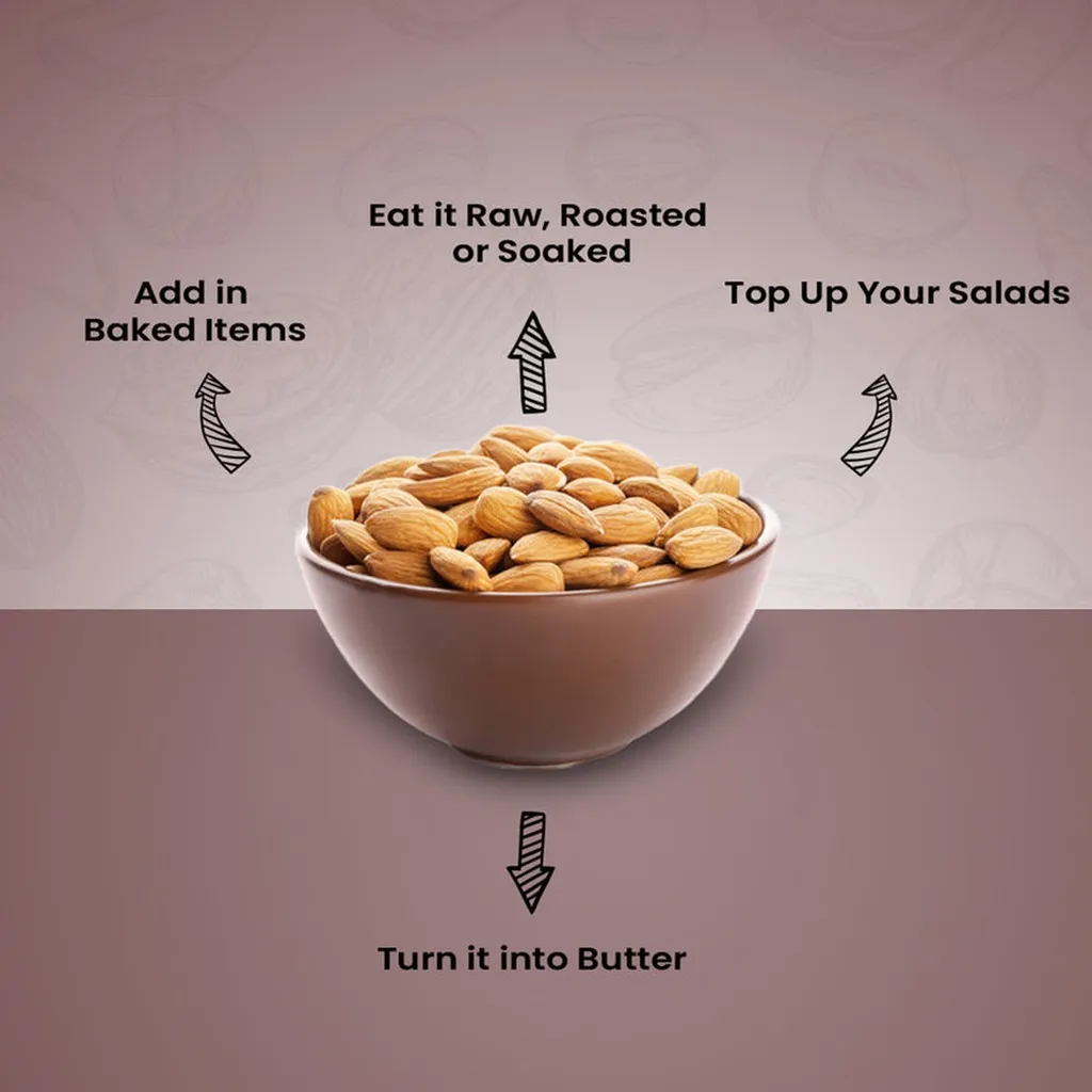 Nutraj Classic California Almond Kernels 4