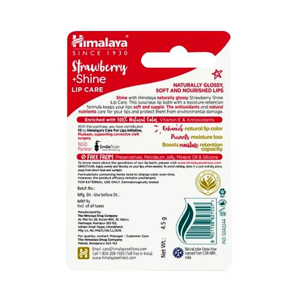 Himalaya Strawberry Lip Balm 1