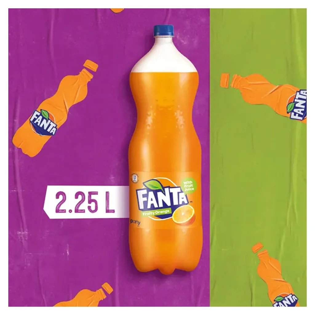 Fanta Soft Drink Pet Bottle 5
