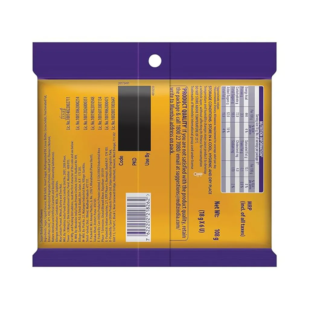 Cadbury 5 Star Kitted Pack of 6 1
