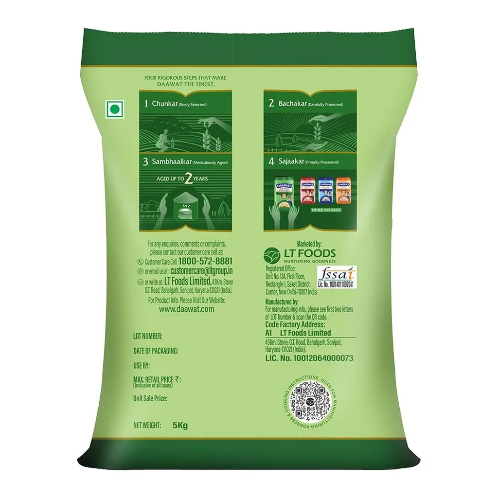 Daawat Biryani Basmati Rice 13