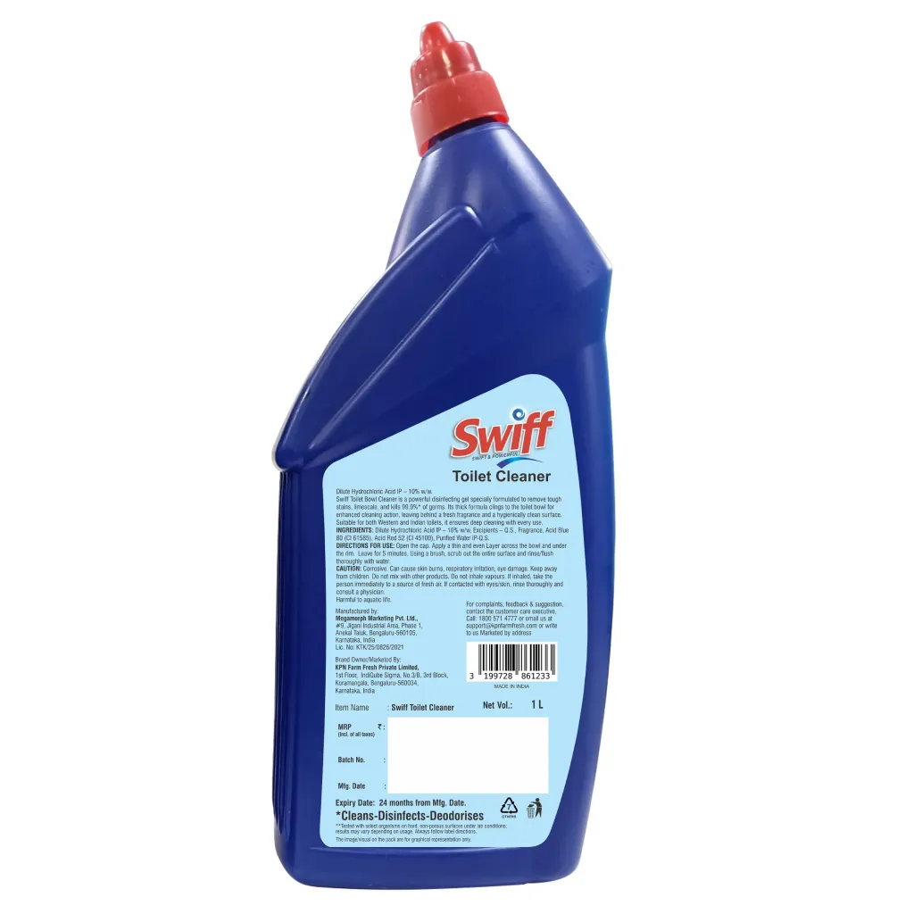 Swiff Disinfectant Toilet Cleaner Bottle 1