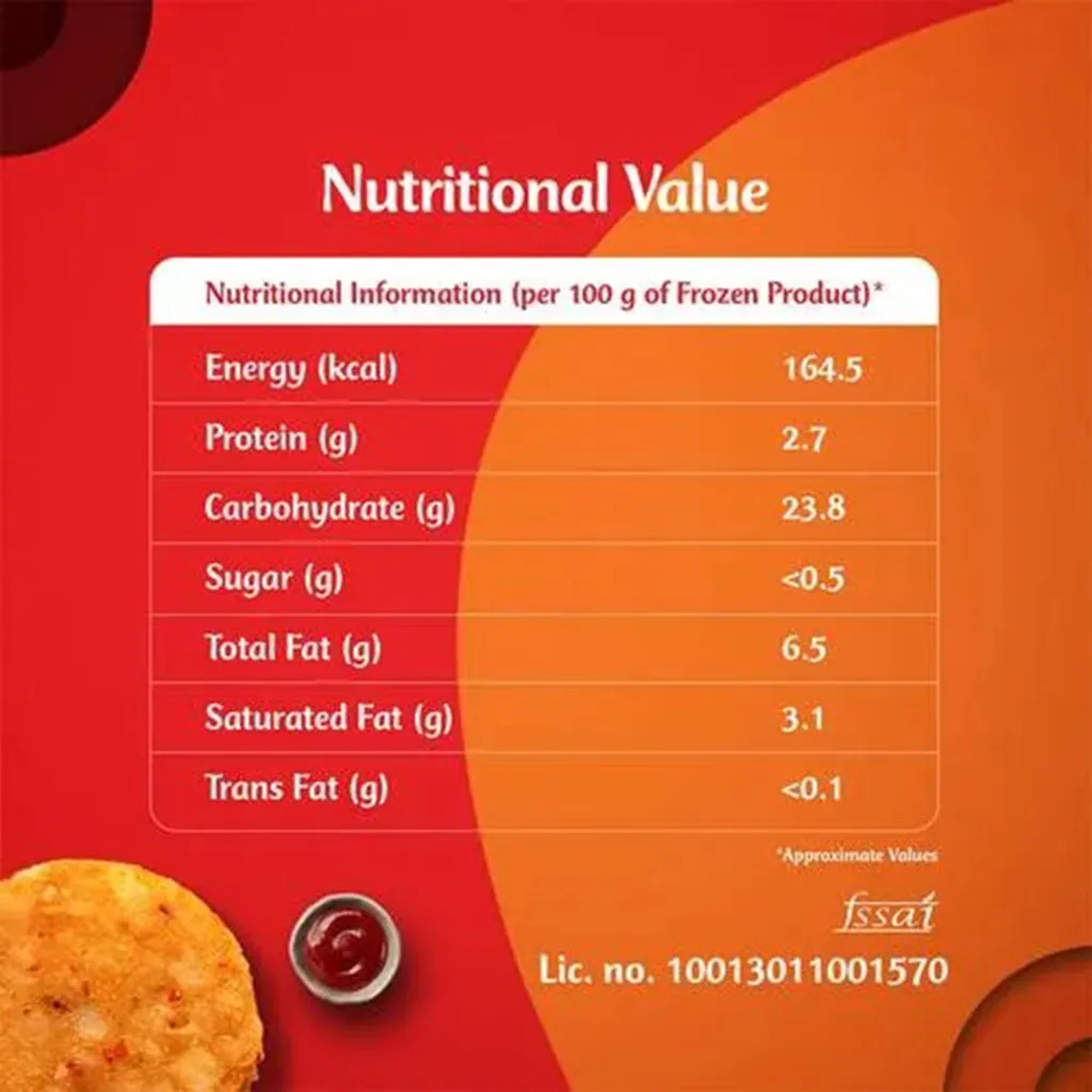 McCains Aloo Tikki Patty 3