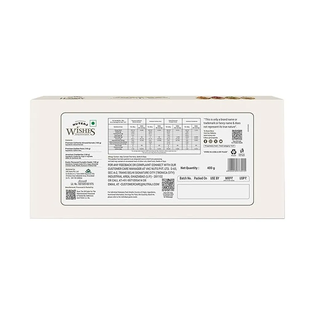 Nutraj Wishes Blooming Gold DF Gift Box 2