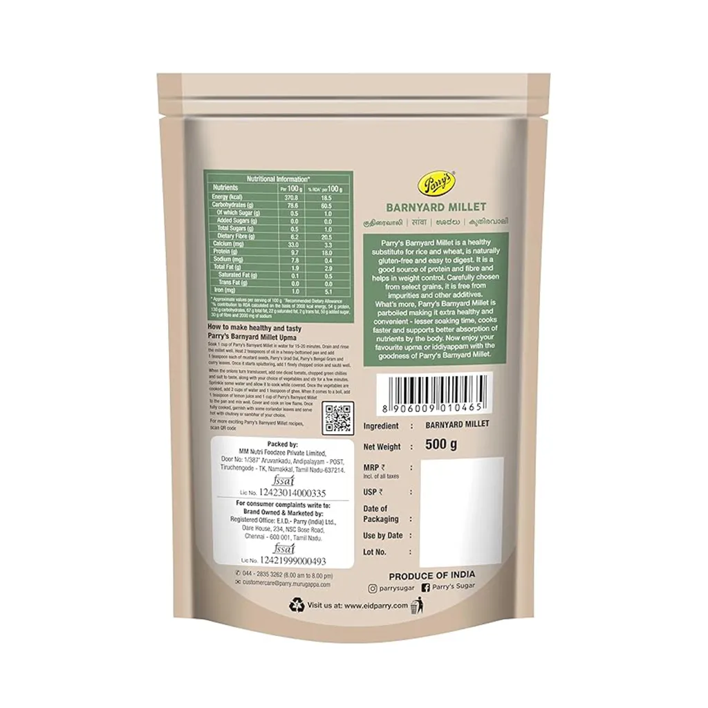 Parry's Barnyard Millet 1