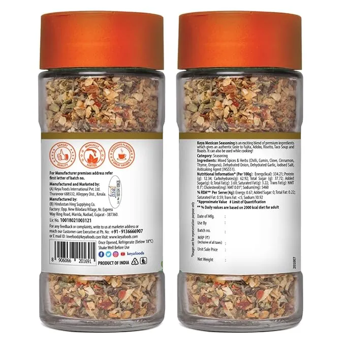 Keya Mexican Seasoning 50Gm 1