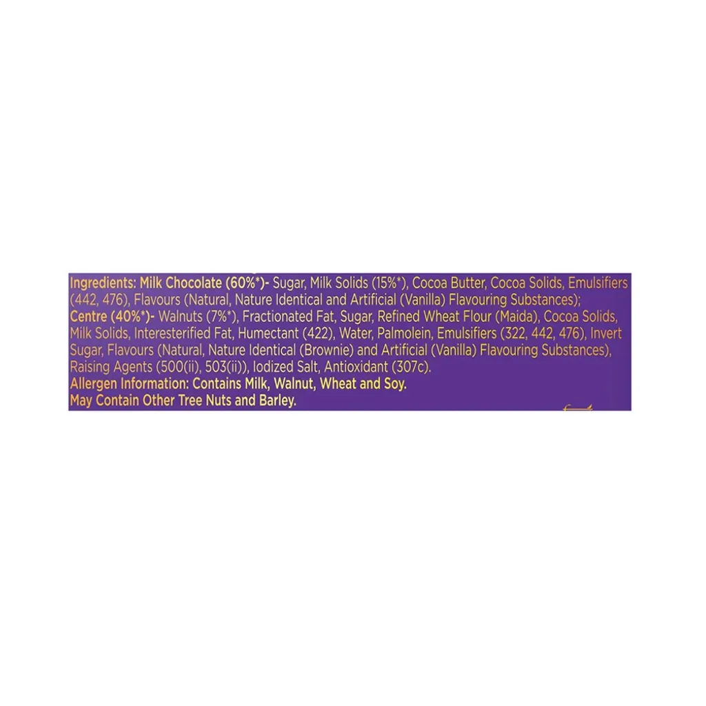 Cadbury Dairy Milk Desserts Walnut Brownie 2