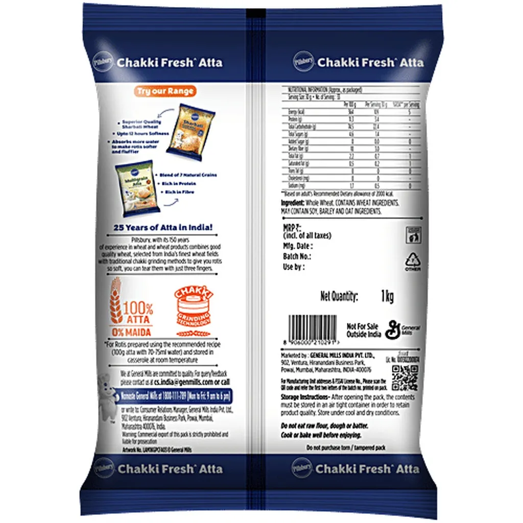Pillsbury Chakki Fresh 1
