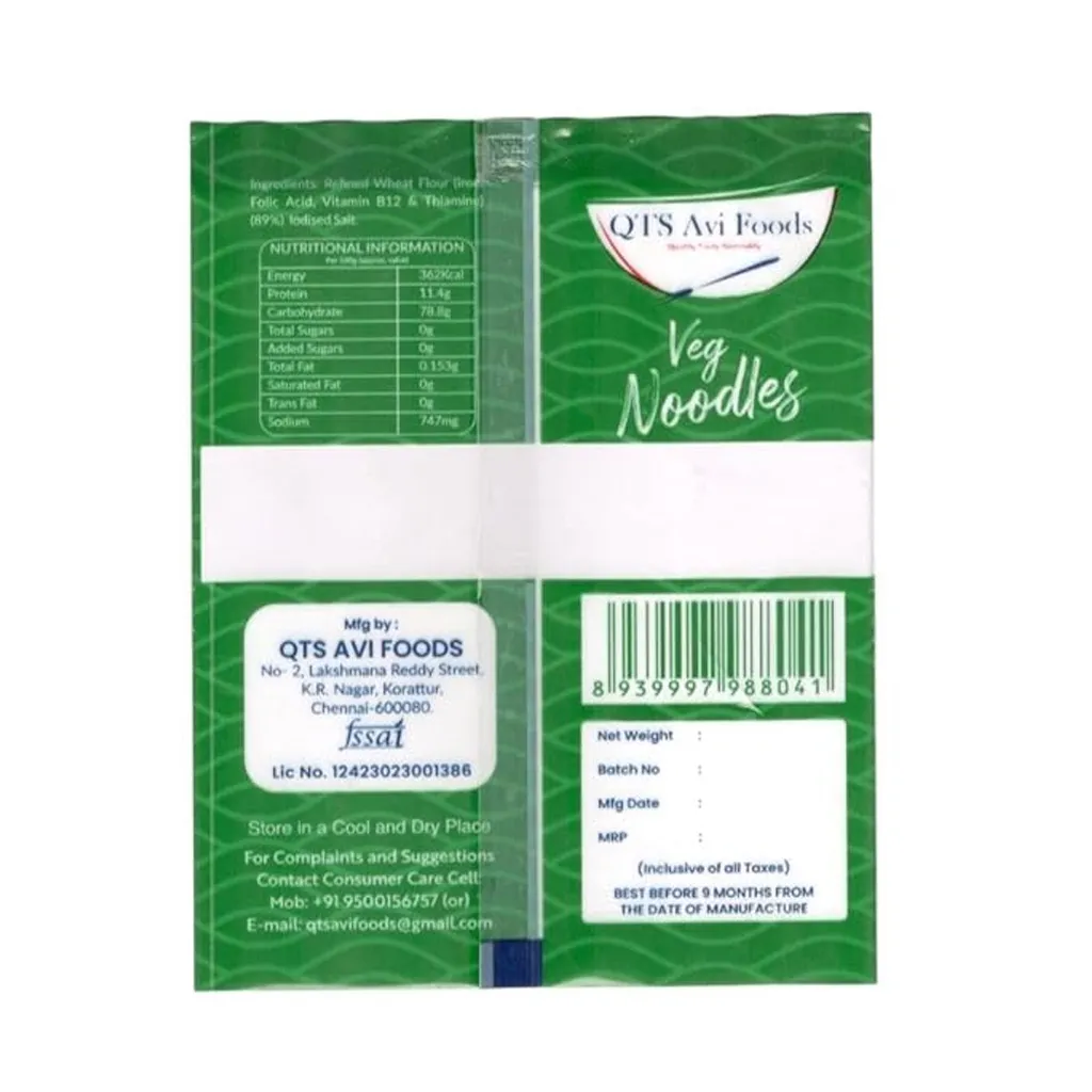 New Green Bells Veg Noodles 1