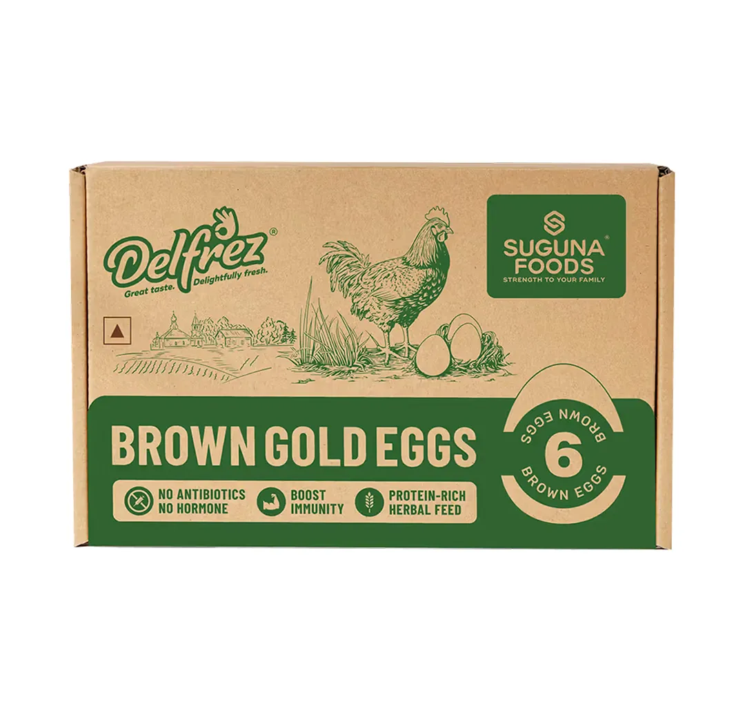 Delfrez Gold Brown Eggs