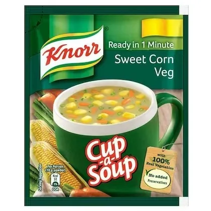 Knorr Sweet Corn Veg Cup-A-Soup