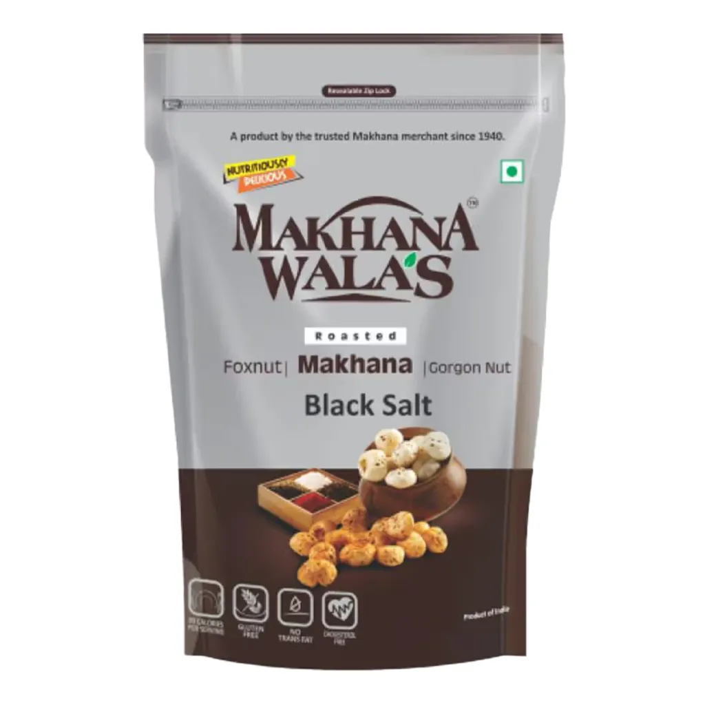 Makhanawala's Roasted Black Salt Makhana
