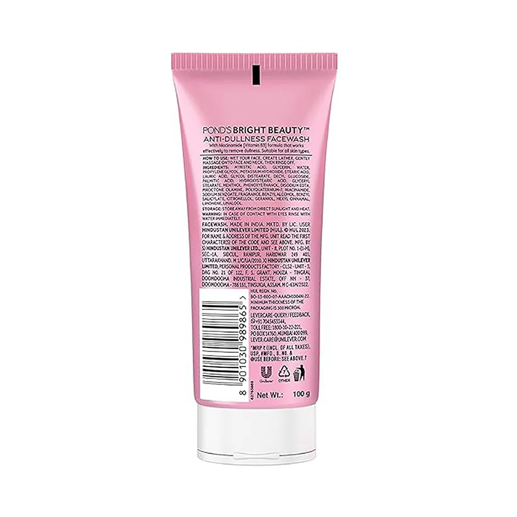 Pond's Bright Beauty Spot Less Face Wash 1