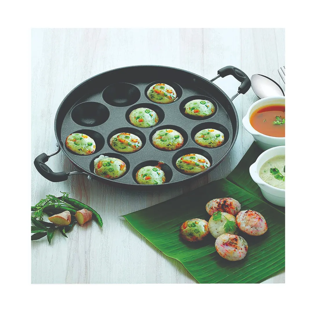 Macclite Non-Stick Appam Patra- 12P 2