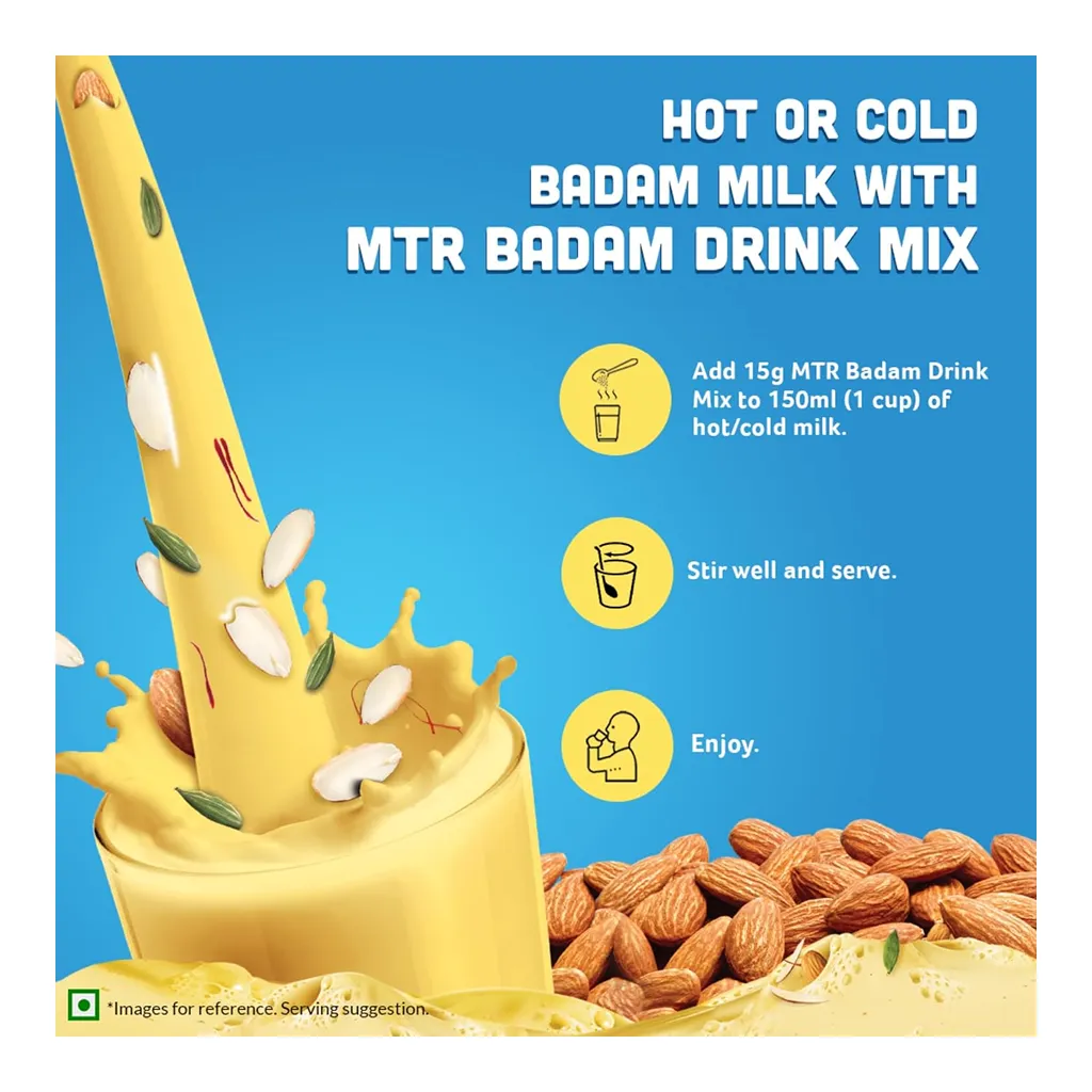 MTR Badam Drink Mix Jar 4