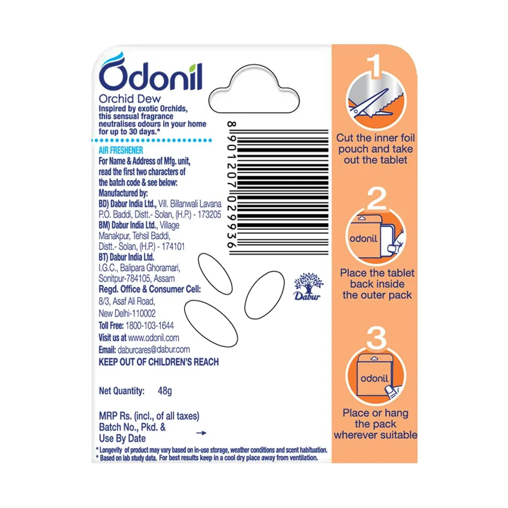Odonil Orchid Dew Air Freshener 1