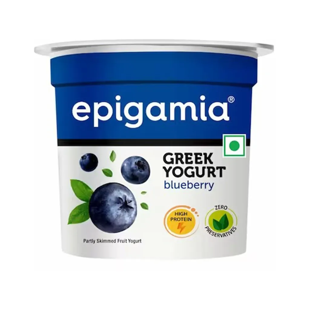 Epigamia Blueberry Greek Yogurt