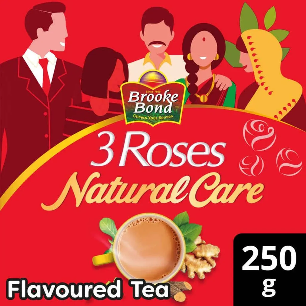 Brooke Bond 3 Roses Natural Care Tea 3