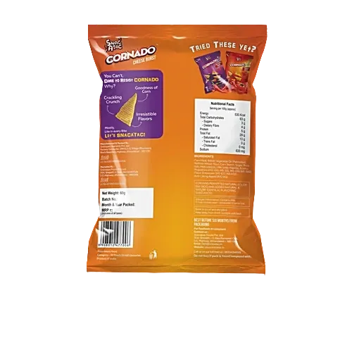 Cornado Cheese Burst 60 Gm 1