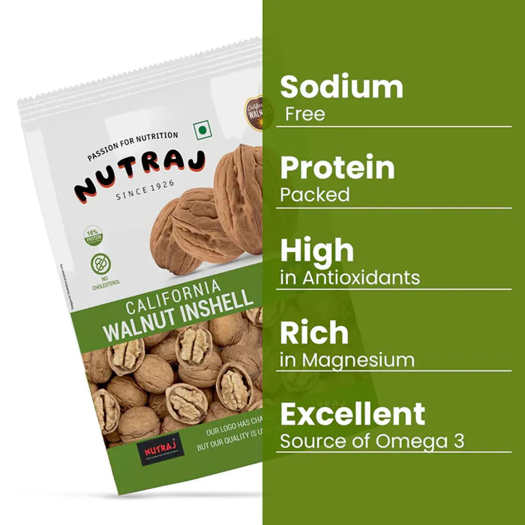 Nutraj Classic California Walnut Inshell 500 g 3