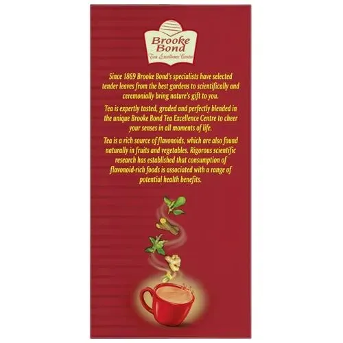 Brooke Bond 3 Roses Natural Care Tea 8