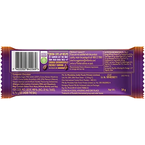 Cadbury Dairy Milk Silk Hazelnut 40Gm Pouch 1