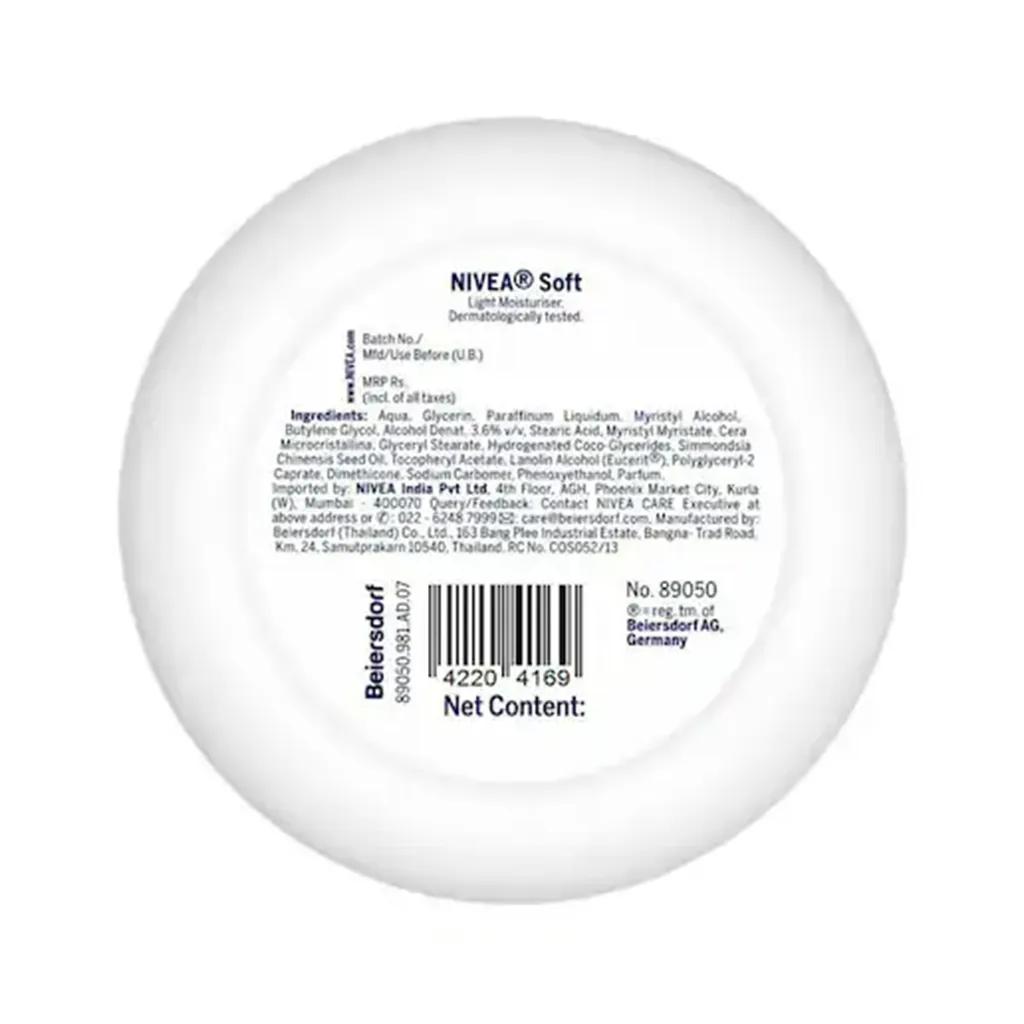 Nivea Soft Moisturizer Cream 1