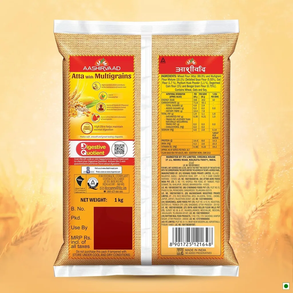 Aashirvaad Atta With Special Grains 1