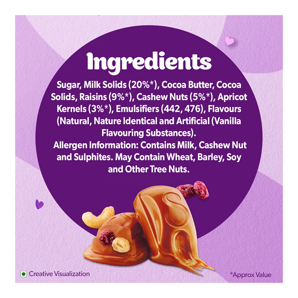 Cadbury Dairy Milk Silk Fruit & Nut Chocolate Bar 3