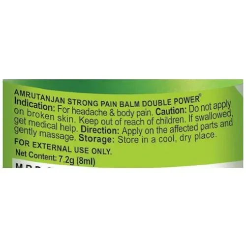 Amrutanjan Strong Pain Balm 3