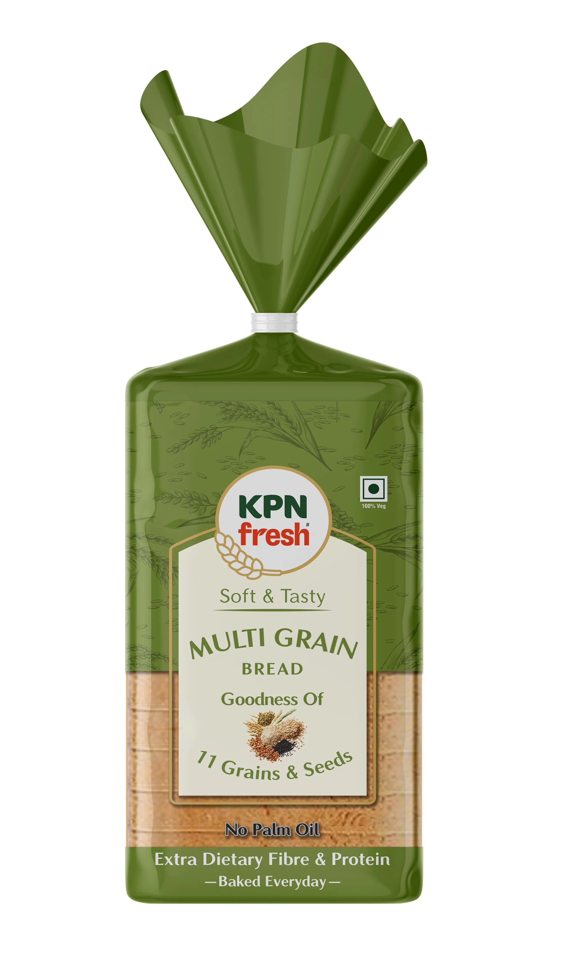 KPN Fresh Multi Grain Bread - Enriched with 11 Grains & Seeds