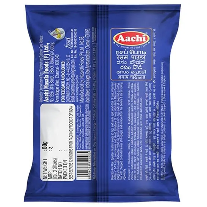 Aachi Rasam Powder 50Gm 1