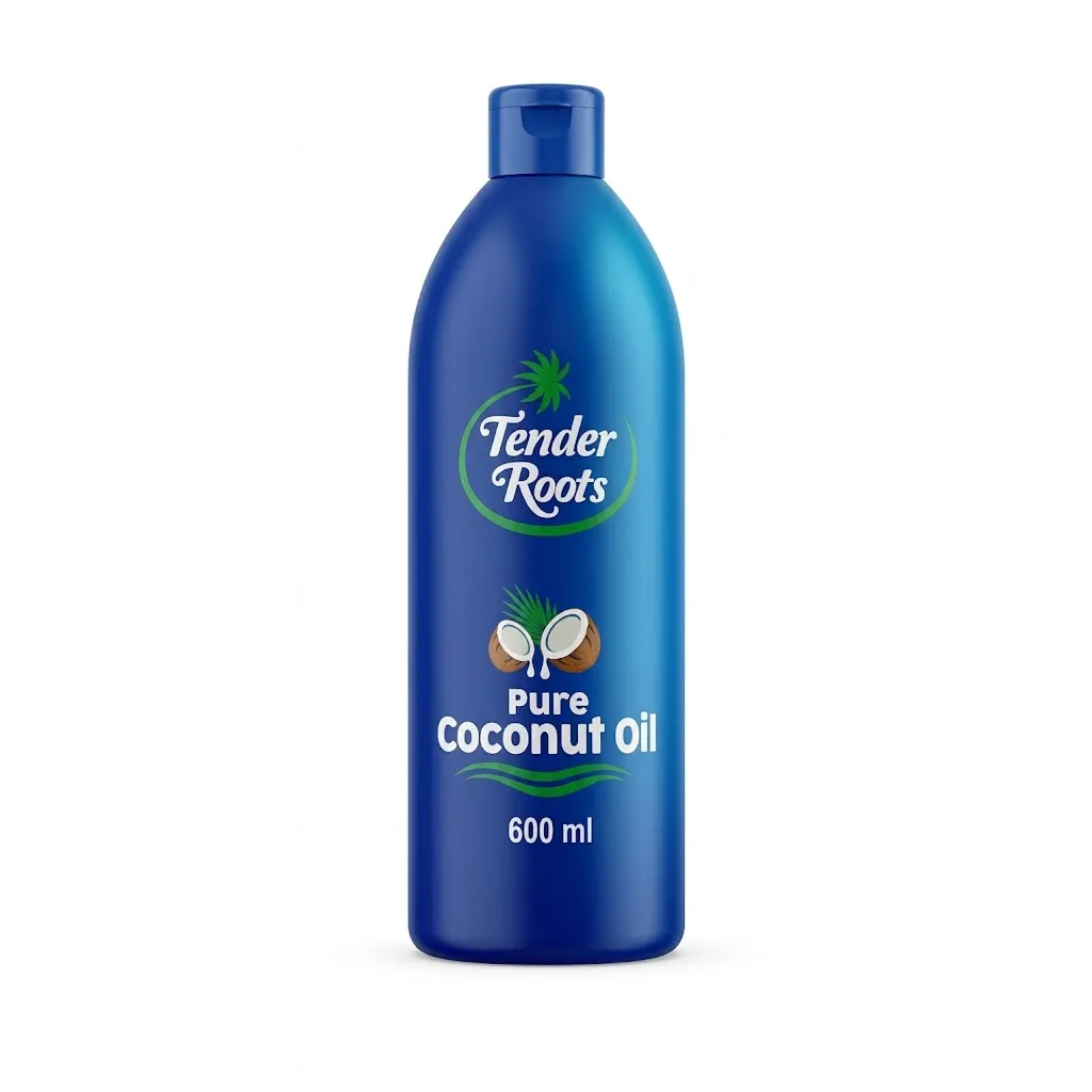 Tender Roots Pure Coconut Oil Bottle