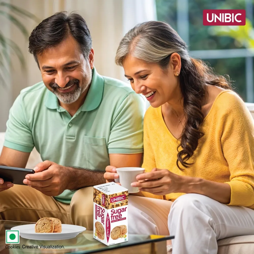 Unibic Sugar-Free Cashew Cookies 6