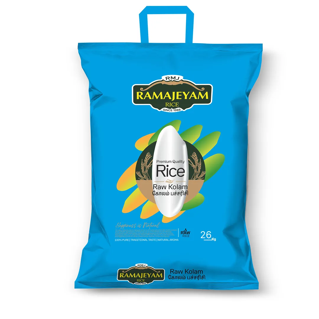 Ramajeyam Raw Kolam Rice - 26kg