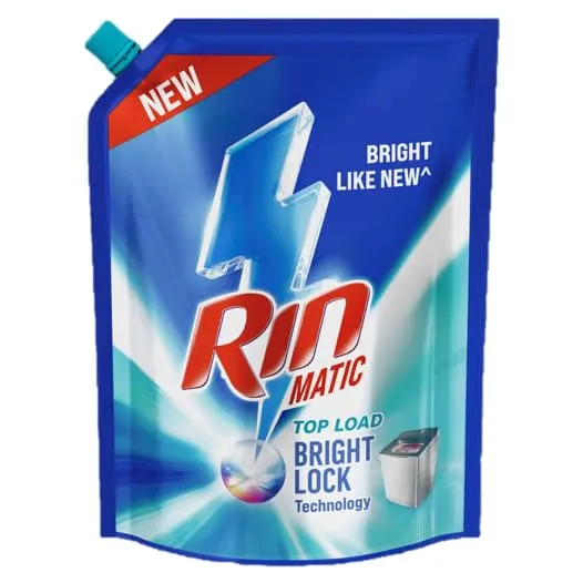 Rin Matic Detergent Liquid Top Load Bright Lock Technology