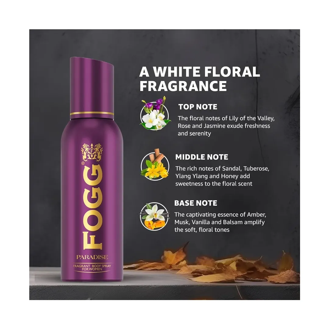FOGG Paradise Fragrant Body Spray For Women 1